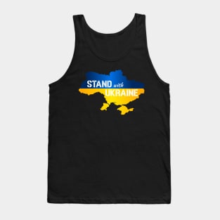 STAND WITH UKRAINE - PROTEST Tank Top